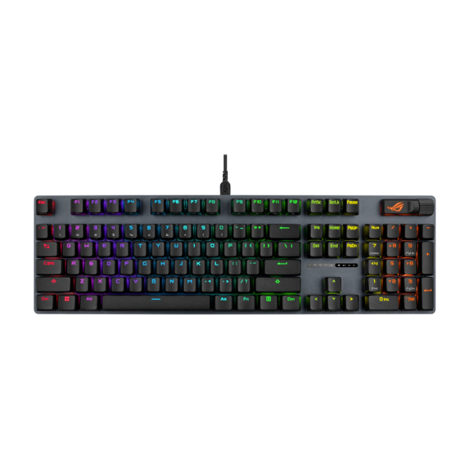ASUS ROG Strix Scope II X teclado Juego USB Negro 4 ASUS ROG Strix Scope II X ergonomía máxima
