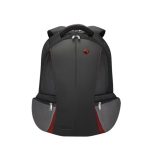 Mochila ASUS ROG Artillery de 43,2 cm (17 pulgadas) en colores negro y gris, SKU 90XB04D0-BBP000, diseñada para portátiles.