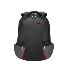 Mochila ASUS ROG Artillery de 43,2 cm (17 pulgadas) en colores negro y gris, SKU 90XB04D0-BBP000, diseñada para portátiles.