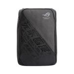 Imagen de la mochila ASUS ROG Ranger BP1500 en negro y gris, diseñada para portátiles de 15.6 pulgadas con SKU 90XB0510-BBP000