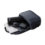 ASUS BP1504 mochila informal en color gris, hecha de tela y poliéster, SKU 90XB06AN-BBP000