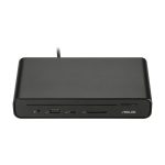 Docking station ASUS Triple Display USB-C modelo DC300 con conectividad USB 3.2 Gen 2, referencia 90XB08CN-BDS010, color negro