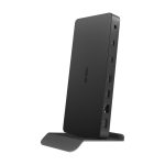 Base de acoplamiento ASUS modelo DC500 con capacidades Thunderbolt 4, soporte para triple 4K y múltiples puertos, SKU 90XB08DN-BDS010