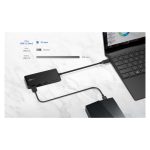 ASUS Dual 4K USB-C Dock DC201 Alámbrico USB 3.2 Gen 2 (3.1 Gen 2) Type-C Negro. SKU: 90XB094N-BDS000