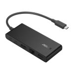 ASUS Dual 4K USB-C Dock DC201 Alámbrico USB 3.2 Gen 2 (3.1 Gen 2) Type-C Negro. SKU: 90XB094N-BDS000
