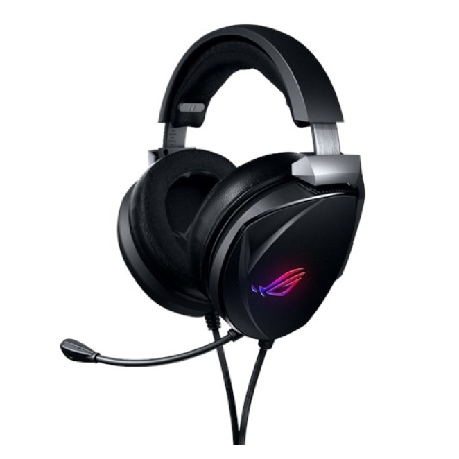 ASUS ROG Theta 7.1 Auriculares con sonido envolvente ASUS ROG Theta 7.1 auriculares alámbricos de diadema para juego con conector USB Tipo C en color negro, SKU 90YH01W7-B2UA00