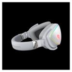 Auriculares ASUS ROG Delta White Edition de diadema alámbricos para juegos, color blanco, con conexión USB Tipo C, SKU 90YH02HW-B2UA00