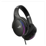 Auriculares alámbricos ASUS ROG Fusion II 500 modelo 90YH02W5-B2UA00, diadema para juego, color negro, con conector USB Tipo C