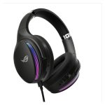 Auriculares alámbricos ASUS ROG Fusion II 500 modelo 90YH02W5-B2UA00, diadema para juego, color negro, con conector USB Tipo C
