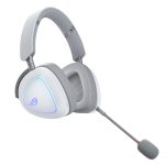 Auriculares ASUS ROG Delta II inalámbricos y alámbricos con diadema, conector USB Tipo C y Bluetooth. SKU 90YH03W0-BHUA10.