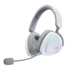 Auriculares ASUS ROG Delta II inalámbricos y alámbricos con diadema, conector USB Tipo C y Bluetooth. SKU 90YH03W0-BHUA10.
