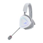 Auriculares ASUS ROG Delta II inalámbricos y alámbricos con diadema, conector USB Tipo C y Bluetooth. SKU 90YH03W0-BHUA10.