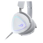 Auriculares ASUS ROG Delta II inalámbricos y alámbricos con diadema, conector USB Tipo C y Bluetooth. SKU 90YH03W0-BHUA10.