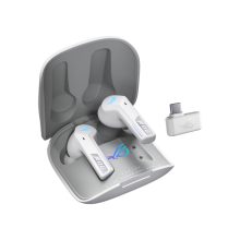 Auriculares ASUS ROG Cetra True Wireless Stereo (TWS), tecnología Speednova, tipo dentro del oído, Bluetooth, color blanco. SKU: 90YH03Y0-BTUA10