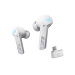 Auriculares ASUS ROG Cetra True Wireless Stereo (TWS), tecnología Speednova, tipo dentro del oído, Bluetooth, color blanco. SKU: 90YH03Y0-BTUA10