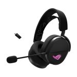 Auriculares ASUS ROG Pelta de diadema en negro, con conectividad inalámbrica y alámbrica, USB Tipo C y Bluetooth. SKU: 90YH0410-BHUA00