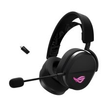 Auriculares ASUS ROG Pelta de diadema en negro, con conectividad inalámbrica y alámbrica, USB Tipo C y Bluetooth. SKU: 90YH0410-BHUA00