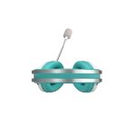 ASUS TUF Gaming H1 Gen II Hatsune Miku Edition auriculares alámbricos con diadema para juegos, conector USB tipo A, colores rosa, turquesa y blanco, SKU 90YH048B-BHUA00