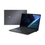 Ordenador portátil ASUS ExpertBook B1 B1403CVA-S62515X de 14 pulgadas en Full HD con Intel Core i7-1355U, 16GB RAM, 512GB SSD, y Windows 11 Pro, color Gris Suave, teclado QWERTY español.