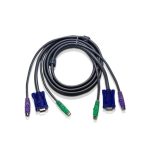 Cable ATEN PS/2 10ft para conectar video, teclado y ratón KVM, 3 metros de longitud, SKU 2L-1003P/C
