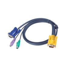 Cable KVM PS/2 ATEN de 6 metros con conector SPHD 3 en 1, SKU 2L-5206P