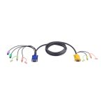 ATEN Cable KVM PS/2 de 5 metros con soporte de audio y conector SPHD 3 en 1, SKU 2L-5305P
