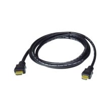 ATEN Cable HDMI True 4K de alta velocidad con Ethernet de 1 metro, ideal para conexión de dispositivos 4K, SKU 2L-7D01H