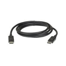 ATEN cable DisplayPort de 3 metros color negro, modelo 2L-7D03DP, ideal para conexiones de alta definición
