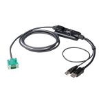 ATEN Adaptador conversor KVM DisplayPort alta resolución para conmutar entre ordenadores, SKU CV190-AT