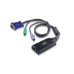Imagen del Adaptador KVM ATEN con conectores VGA y PS/2, número de producto KA7520-AX