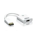 Adaptador activo ATEN de DisplayPort a HDMI, compatible con resoluciones 4K, SKU VC986-AT