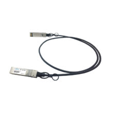 Cable de fibra óptica ATGBICS SFP-10G-CU1M-C de 1 metro, conexión SFP+, color negro, SKU SFP-10G-CU1M-C