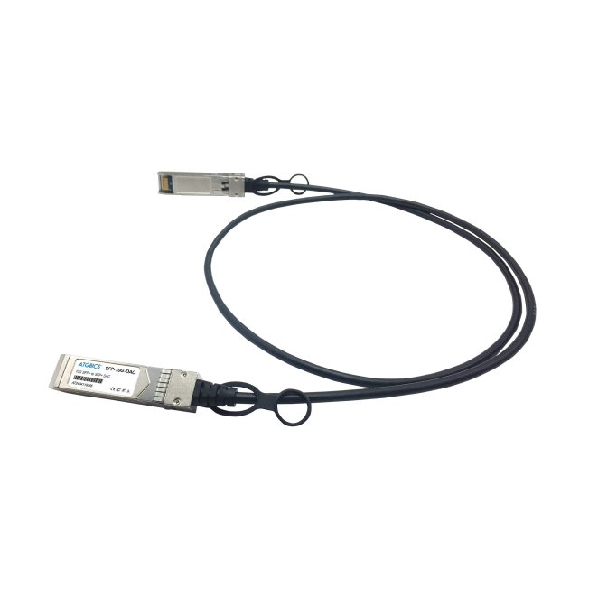 ATGBICS SFP-10G-CU1M-C Cable de fibra óptica e InfiniBand 1 m SFP+ DAC Negro 1 ATGBICS SFP-10G-CU1M-C Cable de fibra óptica e InfiniBand