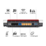 Router inalámbrico blanco AVM FRITZ!Box 7590 con Gigabit Ethernet y doble banda 2,4 GHz / 5 GHz, SKU 20002804