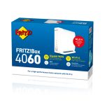 Router inalámbrico NameBox 4060, tribanda con frecuencias de 2,4 GHz y 5 GHz, color blanco, SKU 20002952