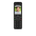 Teléfono DECT FRITZ! C6 de AVM en color negro con identificador de llamadas. SKU: 20002964.