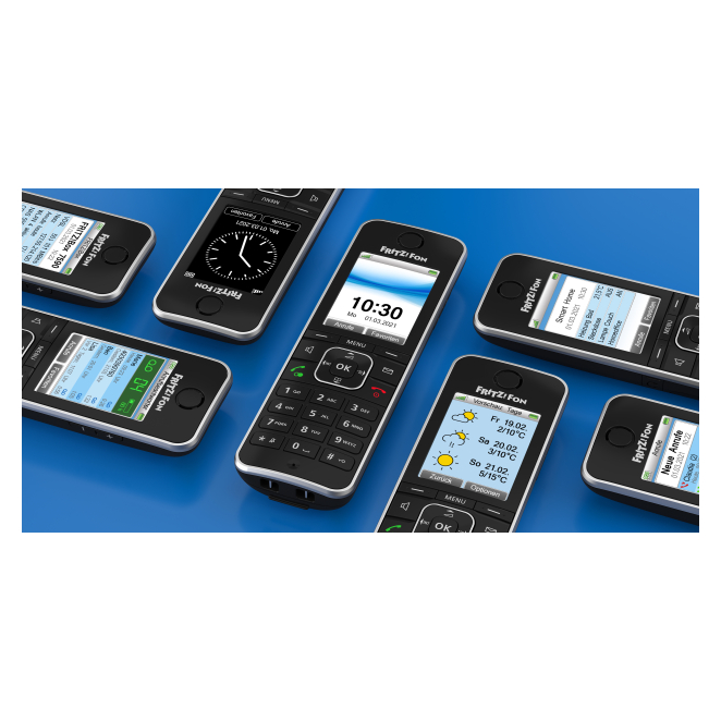 Fon FRITZ! C6 Teléfono DECT Identificador de llamadas Negro 5 Fon FRITZ! C6 Teléfono DECT Identificador de llamadas Negro - Razones para comprar