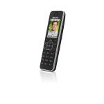 Teléfono DECT FRITZ! C6 de AVM en color negro con identificador de llamadas. SKU: 20002964.