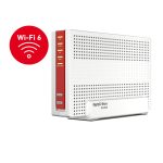 Router inalámbrico AVM FRITZ! Box 6690 de doble banda 2,4 GHz y 5 GHz con Ethernet Gigabit. SKU: 20002965