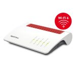 Router AVM modelo Box 7590 AX, inalámbrico, Gigabit Ethernet, doble banda (2,4 GHz / 5 GHz), color blanco, SKU 20002998