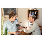 Imagen del router inalámbrico AVM FRITZ! 5590 Fiber con tecnología XGS-PON, doble banda a 2.4 GHz y 5 GHz y Gigabit Ethernet. SKU 20003015.