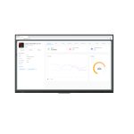 Imagen de la pizarra blanca interactiva Avocor AVE-6550 con pantalla de 65 pulgadas y tecnología táctil