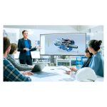 Avocor AVE-9200 pizarra blanca interactiva de 92 pulgadas con resolución 5120 x 2160 Pixeles y pantalla táctil. SKU: AVE-9200.