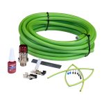 Cable para cámara fotográfica Axis 25 metros color verde, SKU 01541-001, ideal para cámaras de seguridad de alta calidad