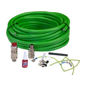 Cable para cámara fotográfica de 10 metros en color verde, producto Axis, SKU 01543-001
