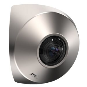 Cámara de seguridad IP Axis 01553-001 de alta definición para montaje en techo o pared, con resolución de 2016 x 1512 píxeles