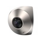 Cámara de seguridad IP Axis 01553-001 de alta definición para montaje en techo o pared, con resolución de 2016 x 1512 píxeles