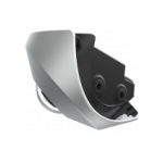 Cámara de seguridad IP Axis 01553-001 de alta definición para montaje en techo o pared, con resolución de 2016 x 1512 píxeles