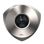 Cámara de seguridad IP Axis 01553-001 de alta definición para montaje en techo o pared, con resolución de 2016 x 1512 píxeles