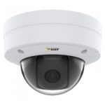 Cámara de seguridad IP Axis modelo P3245-VE para exteriores, resolución 1920 x 1080 píxeles, instalación en techo o pared. SKU 01594-001